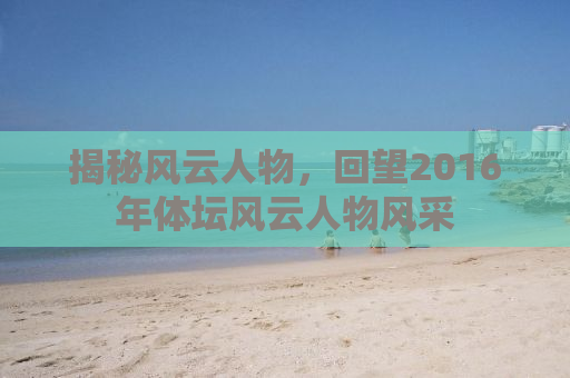 揭秘风云人物，回望2016年体坛风云人物风采